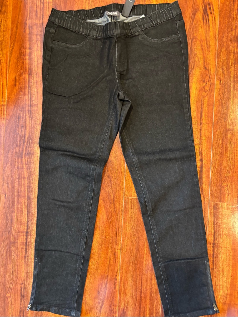 City Streets Black Straight Leg Women's Jeans